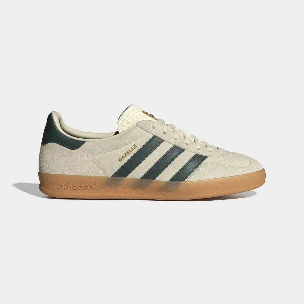 Adidas Gazelle Indoor White Green Adidas